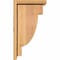 Ekena Millwork Alpine Smooth Corbel w/Backplate, Western Red Cedar, 7 1/2"W x 10"D x 18"H COR08X10X18ALP01SWR - alternate 2